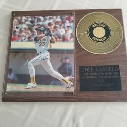 Autograph Jose Canseco 