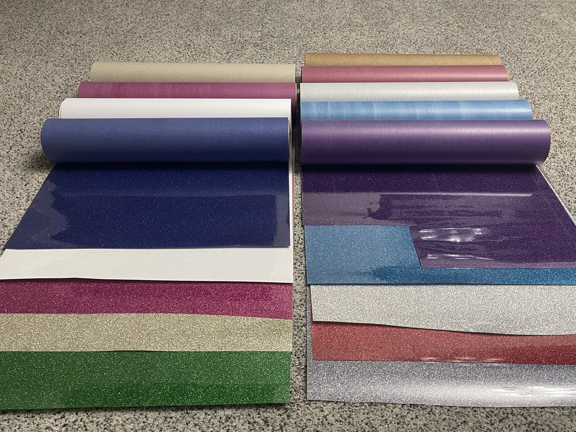 Glitter Heat Transfer Vinyl