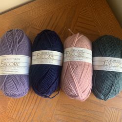 New Plymouth yarn Encore 25% Wool