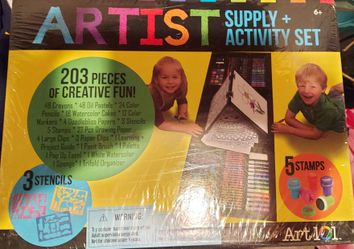ARTIST SUPPLY & ACTIVITY SET