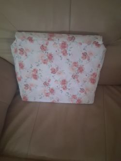 Floral Print Twin Fitted Sheet