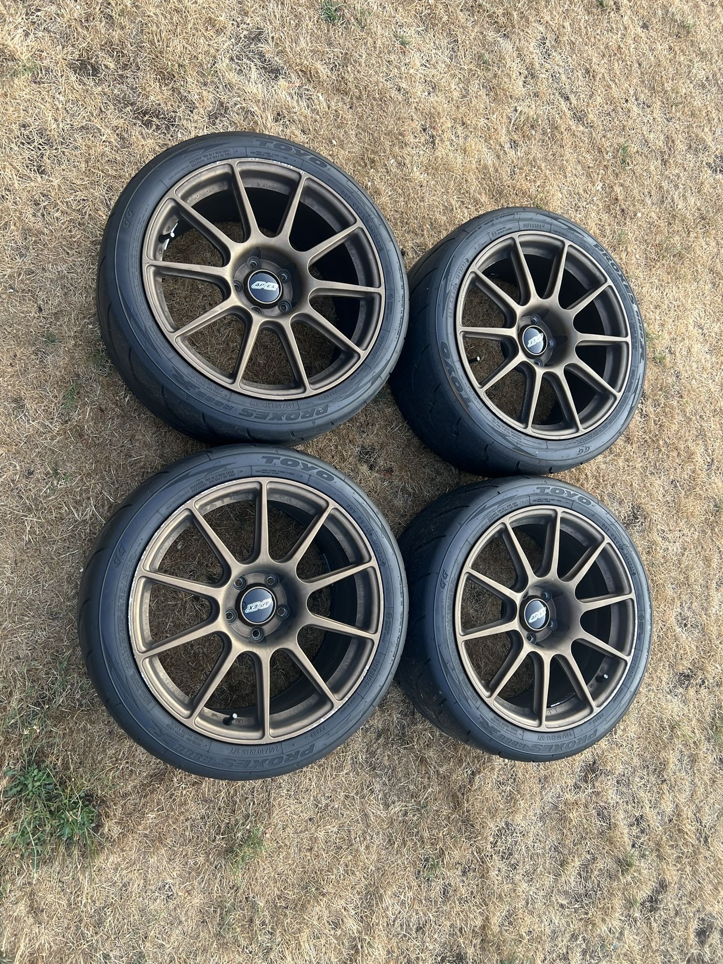Apex SM10 Wheels With Toyo Proxxes R888R For VW AUDI