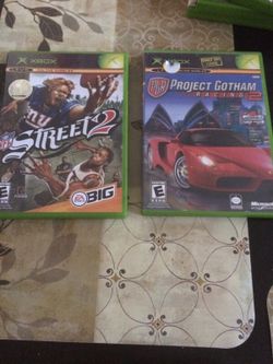 Xbox 360 live games street 2 and Gotham racing