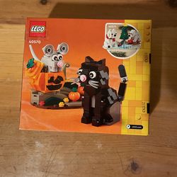 Halloween Cat & Mouse Lego Set 40570