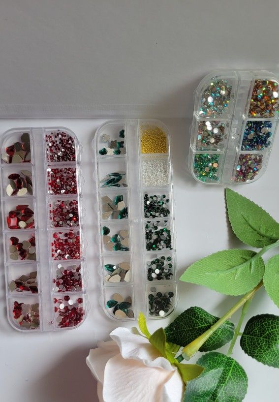 Decoracion, Cristales Y Dijes Para Uñas