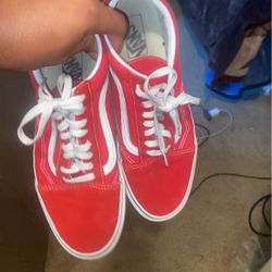 Red Vans 
