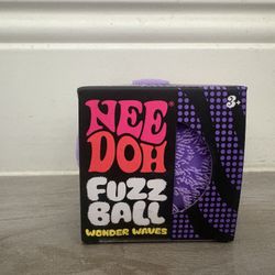 Nee doh purple Wonder Waves fuzz ball Needoh