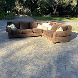 Comfortable Down & Feather Sectional sofa