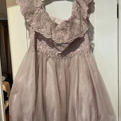 Dancing Queen Beaded Off The Shoulder Dress