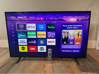 TCL 43-inch 1080p Smart Roku LED TV (Model: 43S303).