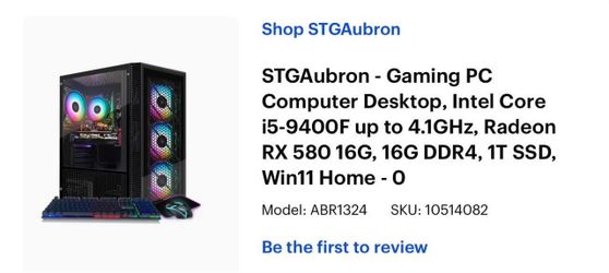 STGAubron Gaming PC