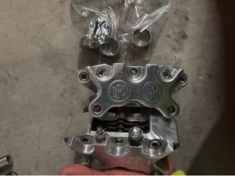 Performance machine brake calipers dyna/sporster/bagger