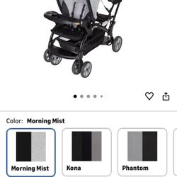 Sit And Stand Stroller