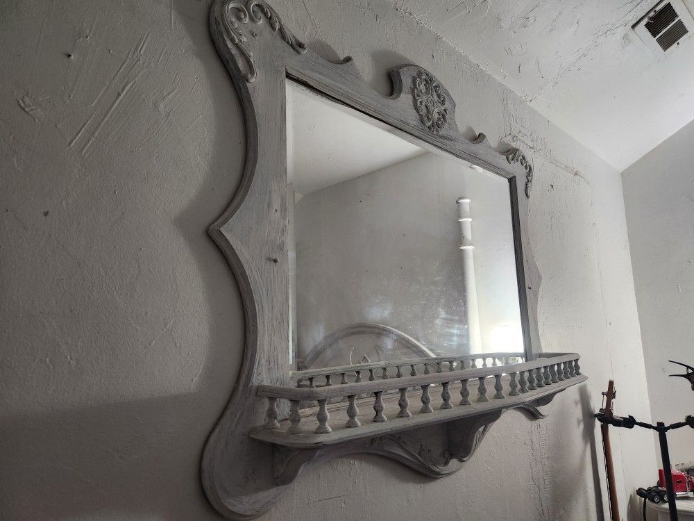Vintage Mirror Farmhouse Cottage