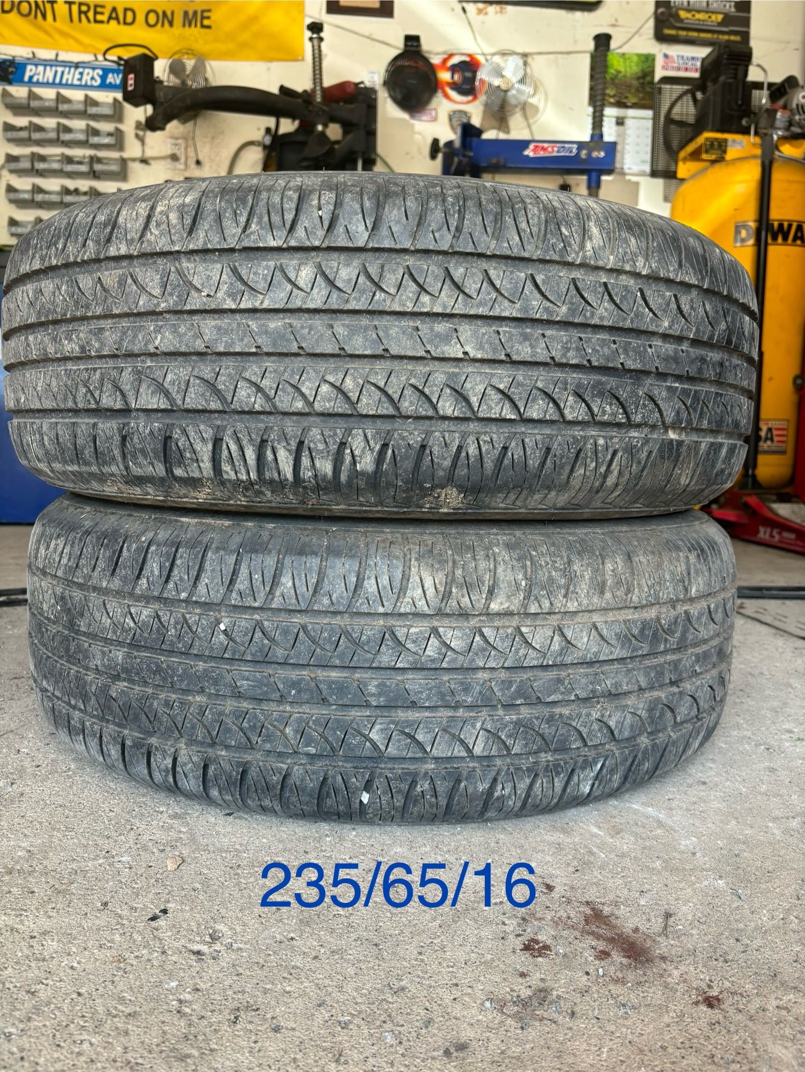 (2) - 235/65/16 Hankook Optimo H724 Tires