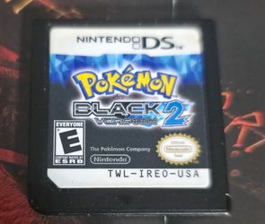 Pokemon Black Version 2 - Game Cartridge Only - Authentic and Tested!
