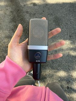 AKG C214 microphone