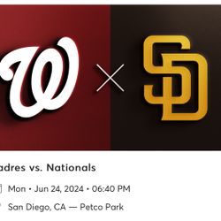 Padres Vs Nationals