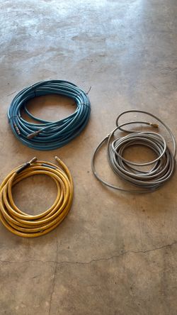 3 air lines for compressed air
