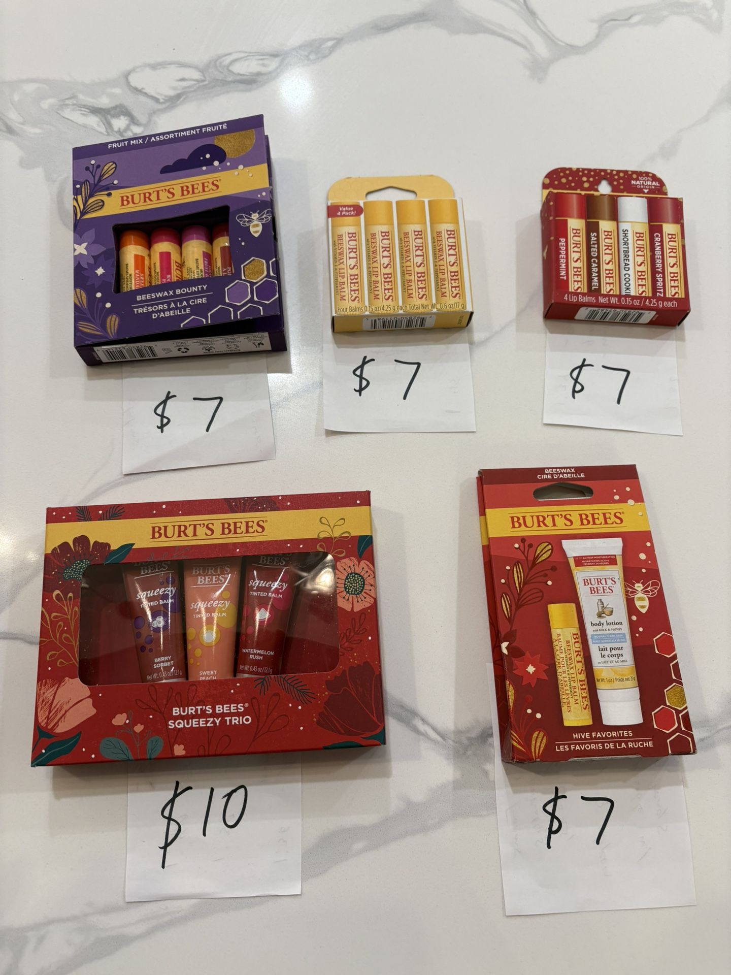 Burt’s Bees Lip Balm. Brand New