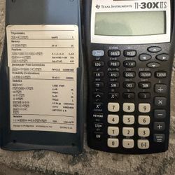 TEXAS INSTRUMENTS TI-30XIIS Calculator