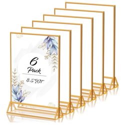 Acrylic Display Stands (8.5 By 11)