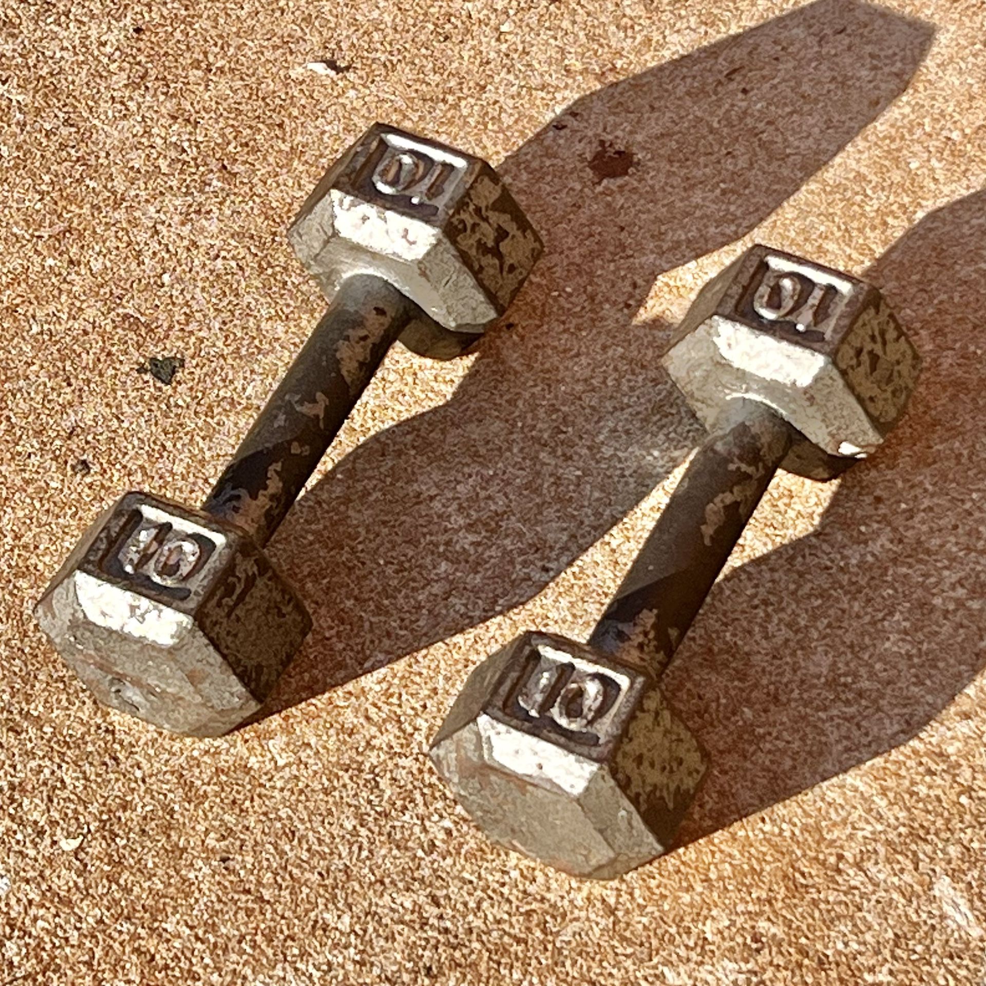 Pair of 10-Pound Dumbbells