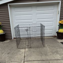 Metal Dog Pet Pen /Fencing / Enclosure With Gate Or Use Folded As A Room Divider