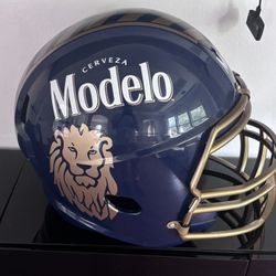 Huge Modelo Especial Beer Display Football Helmet 