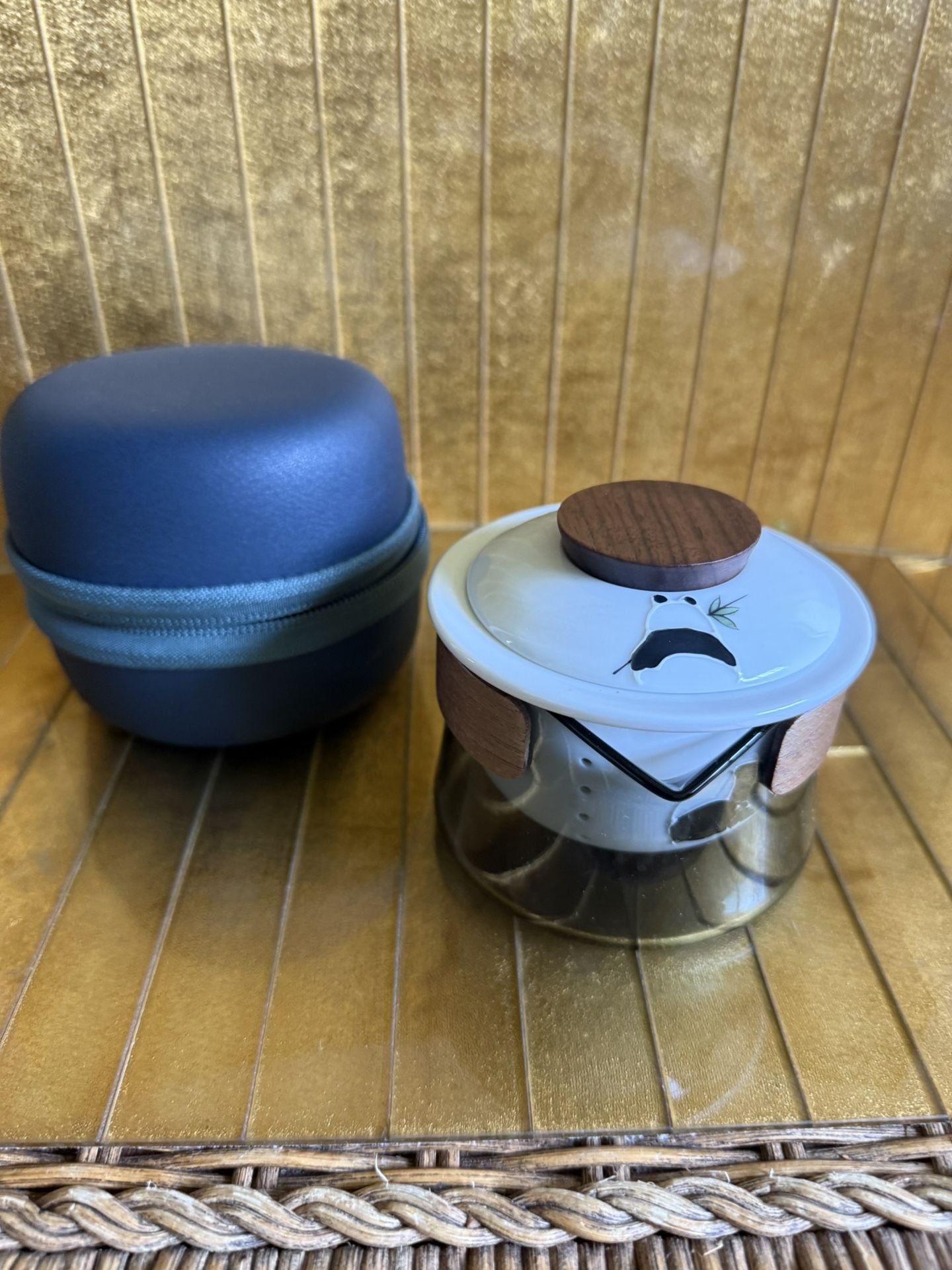 Mini Travel Porcelain Tea Service Set