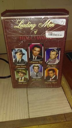 LEADING MEN OF HOLLYWOOD 3 DVD SET 6 MOVIES FACTORY SEALED
