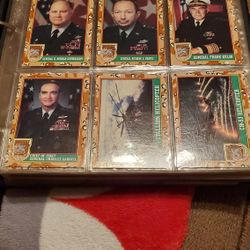 DESERT STORM TOPS COLLECTOR CARDS