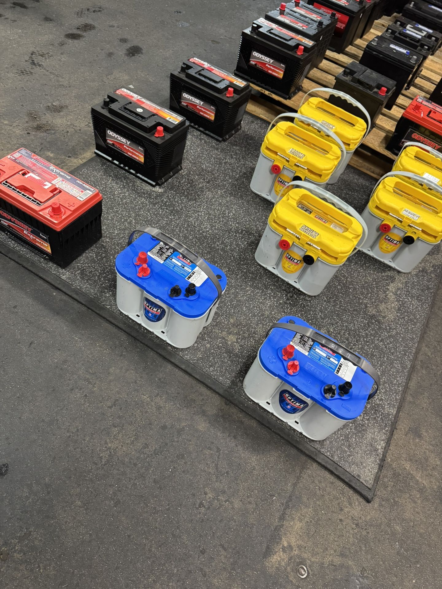 OPTIMA Batteries OPT8014-045 8014-045 D34/78 Yellow Top Dual Purpose car truck Battery. Bateria Para Carro o Camioneta Model 34 78 Universal with Top