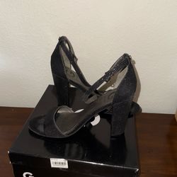 Guess Heels - sparkly in black