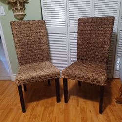 Wicker chairs