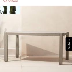 CB2 Outdoor Dining Table and Bench