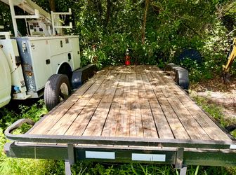 Flat bed trailer Big Tex