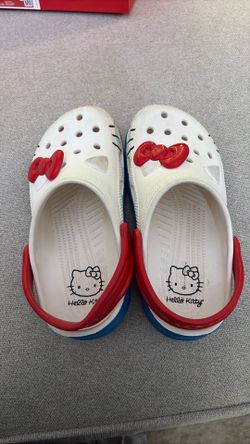 Hello kitty crocs
