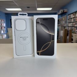 iPhone 16 Pro Max Unlocked with Free MagSafe case and Apple care till Sep