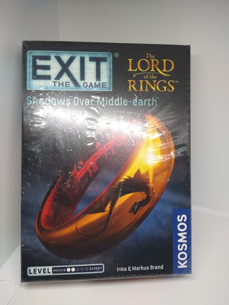 *Brand New* Exit The Game Lord o/t Rings adows Over Middle-earth