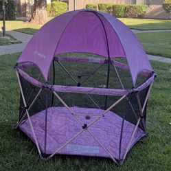 Portable Playard with Canopy