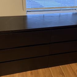 IKEA 6 Drawer Dresser | MALM