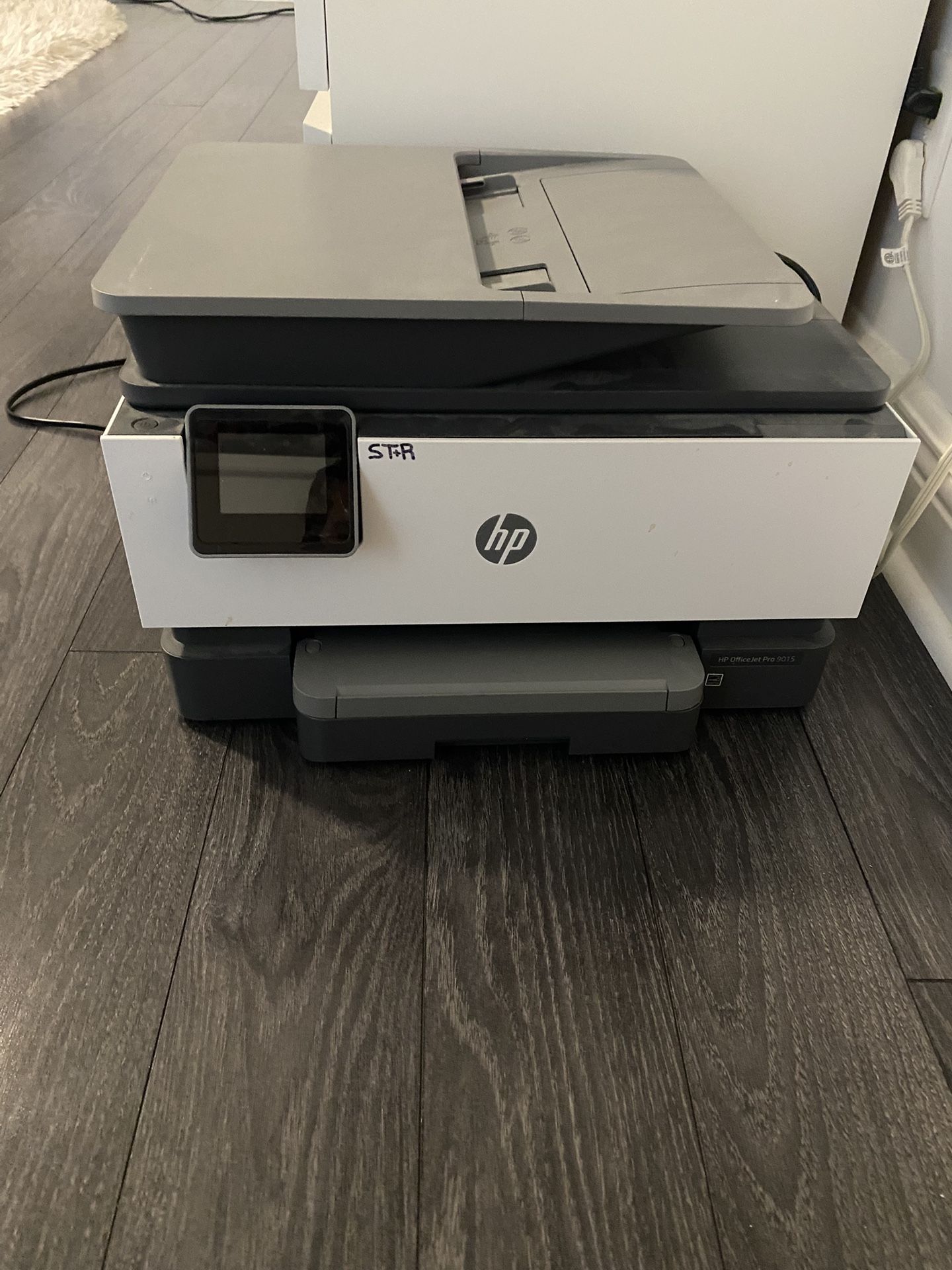 HP Printer With New Black Ink
