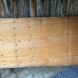 Free- one sheet of plywood.