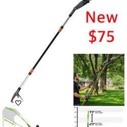 New Scotts Outdoor 10-Inch 8-Amp Corded Electric Pole Saw, Adjustable Head & Oregon Bar and Chain $75 east Palmdale 