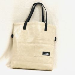 White Color Tote/Shoulder Bag 
