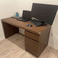 Ikea Malm Computer Desk