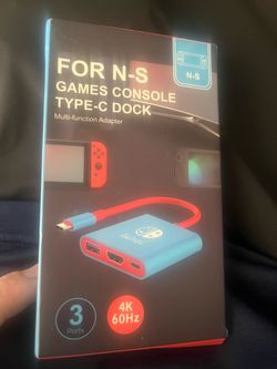 TV Dock Adapter / Converter for Nintendo Switch, ROG, Legion Go, Ally, Etc