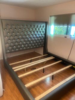 King bed frame