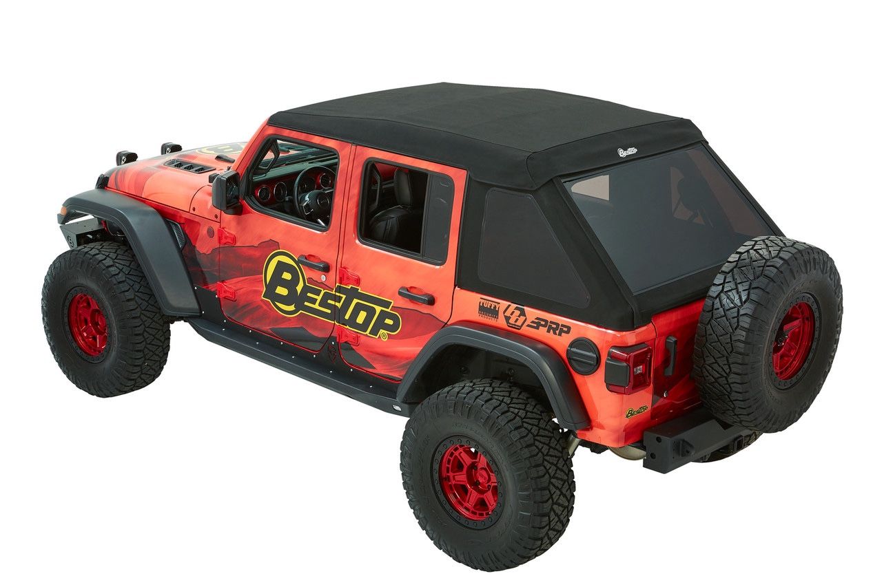TREKTOP® ULTRA ™ SLANTBACK SOFT TOP For 4-door Wrangler